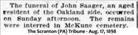 Saager, John